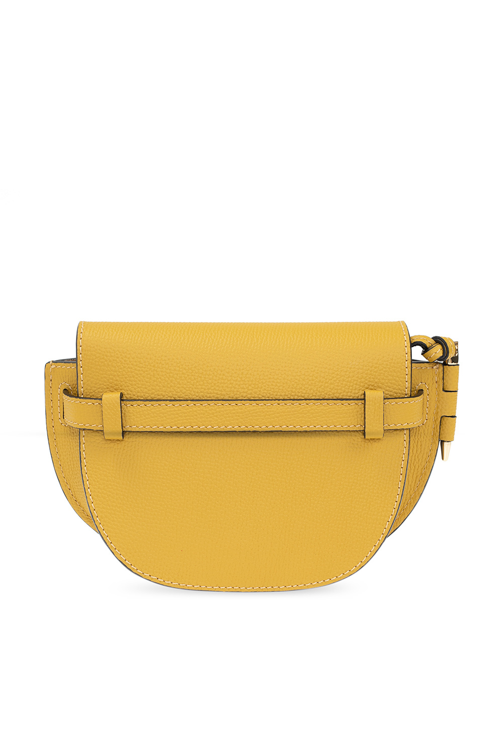LOEWE button-down cotton shirt - Yellow 'Gate Dual Mini
